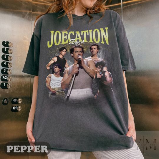 Joe Jonas Tshirt, Joecation Eyes Shirt, Jonas Brothers T Shirt