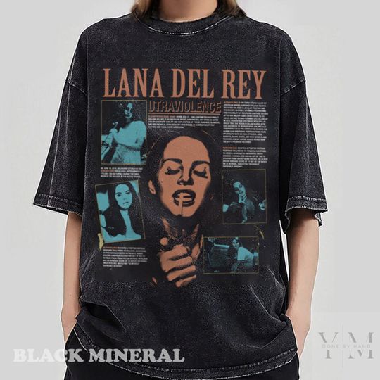 Lana Del Rey Shirt, Vintage Lana Del Rey Merch T Shirt