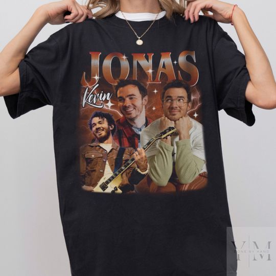 Vintage Kevin Jonas 90's Shirt, Kevin Jonas T Shirt