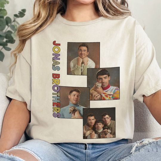 Jonas Brothers Vintage Shirt, Jonas Brothers Tour T Shirt