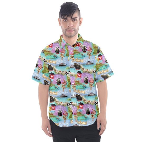Castaway Cay cruise Hawaiian shirt