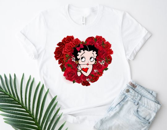 Betty Boop Shirt, Cartoon T-shirt