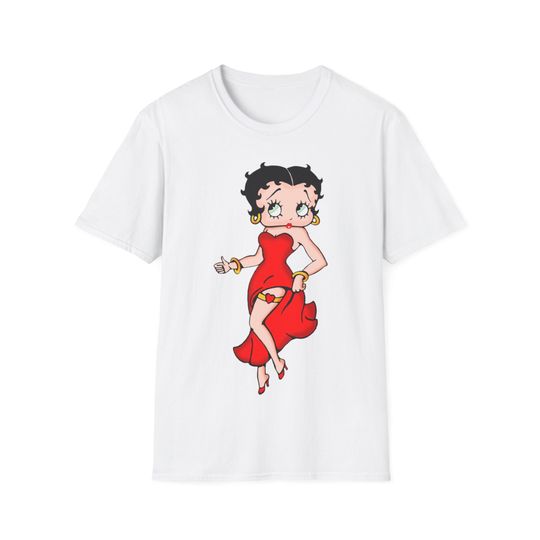 Betty Boop Red Dress T-Shirt
