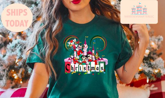 Mickey And Friend Christmas Shirt, Disney crew Christmas Shirt, Disney Christmas Shirt