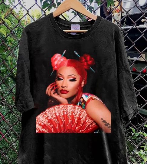 Vintage Nicki Minaj Red Ruby Da Sleeze T Shirt