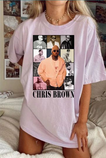Vintage Chris Brown 2024 Tour, Chr!s Brown 11:11 Tour T-Shirt