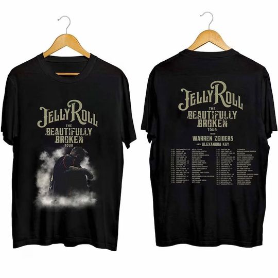 Jelly Roll The Beautifully Broken Tour 2024 Shirt