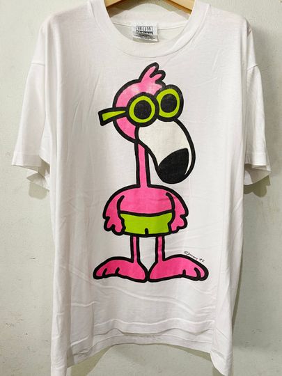 Vintage Pink Flamingo Shirt, , Cute Flamingo Shirt, Flamingo Lovers Gift