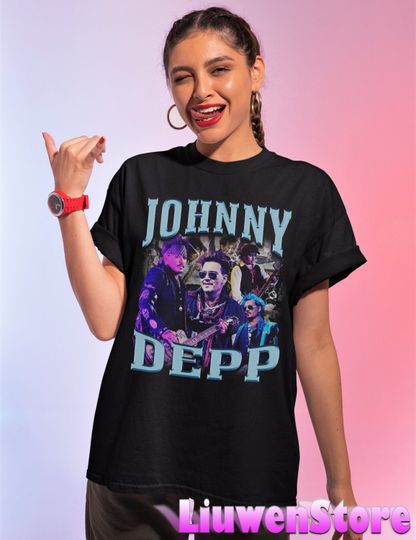 Retro Johnny Depp Shirt, Johnny Depp, Pirate Johnny Depp Shirt