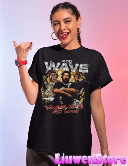 Rod Wave Shirt, Rapper Shirt, 90S Rap Music
