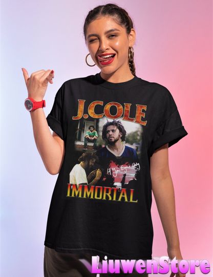 J Cole Immortal 4 Your Eyez Only T-shirt Rapper T-Shirt
