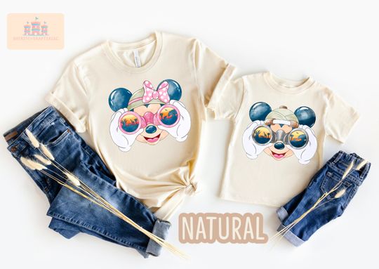 Mickey Mouse safari Shirts, Mickey animal, Animal Kingdom themed Disney trip Shirts