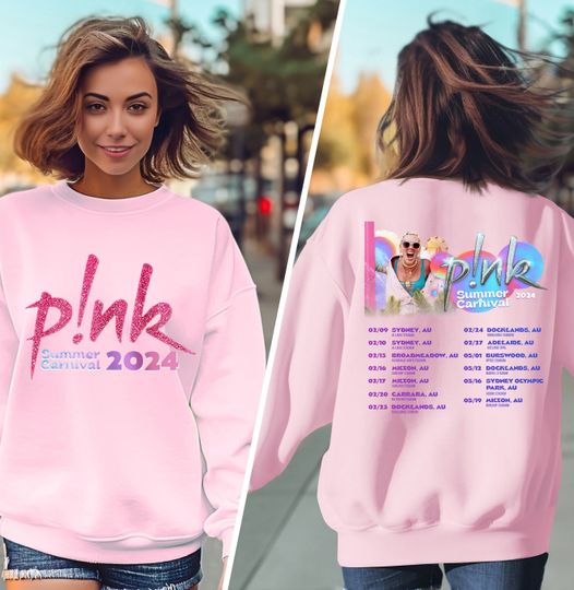 Pink Singer Summer Carnival 2024 Tour sweatshirt