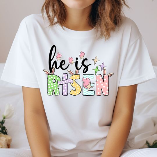 He Is Risen Shirt, Christian Easter Shirts