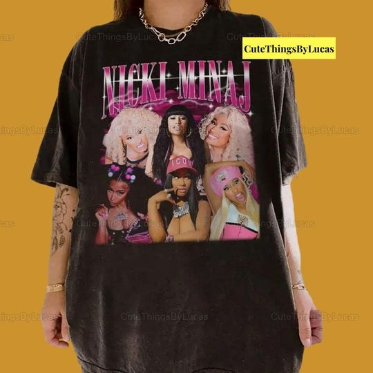 Nicki Minaj Shirt, Nicki Minaj Fan, Nicki Minaj Pink Shirt, Nicki Minaj Gift