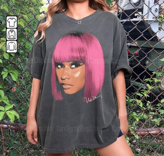 Retro Nicki Minaj T-shirt, Pink Friday 2 tour Shirt