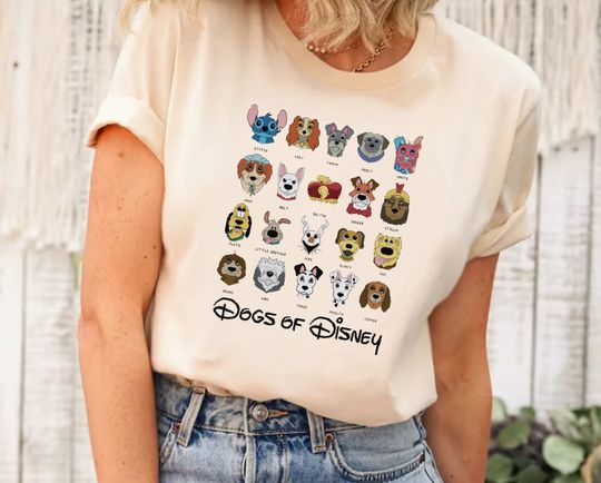 Disney Dogs Shirt, Dog Lover Shirt, Disneyland Shirt, Disney World Shirt