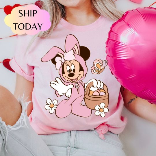 Disney Easter Shirts, Mickey And Friends Easter Shirt, Disney Easter Bunny Shirt
