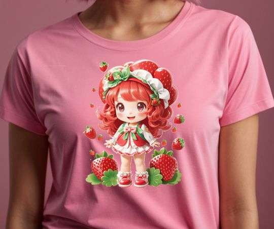 Cute Strawberry T Shirt