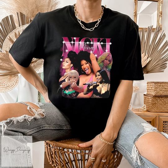 Nicki Minaj Shirt Pink Friday 2 Airbrush Retro Shirt