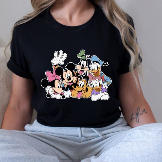 Disney Shirt, Mickey And Friends Shirt