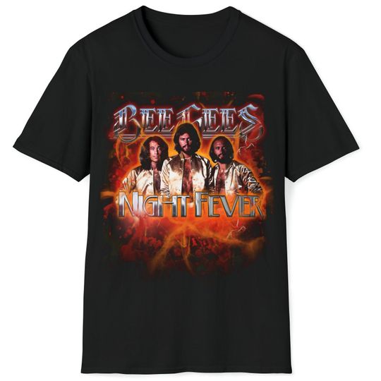Bee Gees Unisex Softstyle T-Shirt