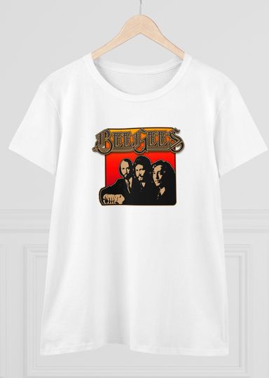 Bee Gees Women's Midweight Cotton Tee
