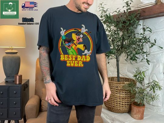 Disney Goofy Best Dad Shirt, Goofy & Max T-shirt