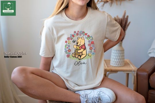 Personalized Disney Winnie the Pooh Hunny Shirt