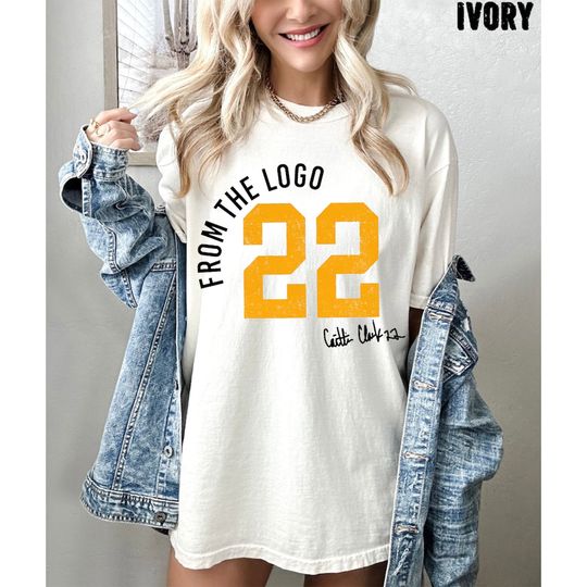 From The Logo 22 Caitlin Clark Shirt, Caitlin Fan Shirt, 22 Basketball Gift T-shirt