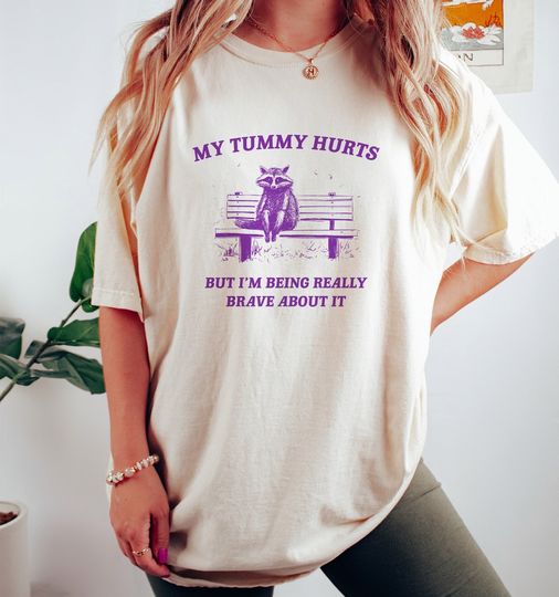 Raccoon T Shirt, Weird T Shirt, Meme T Shirt, Trash Panda T Shirt