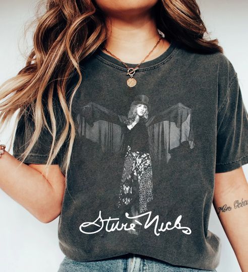 Stevie Nicks Fleetwood Mac Music Tour 90's Shirt