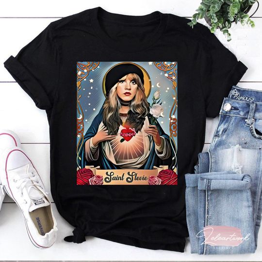 Saint Stevie Stevie Nicks Legend Rock T-Shirt, Stevie Nicks Shirt