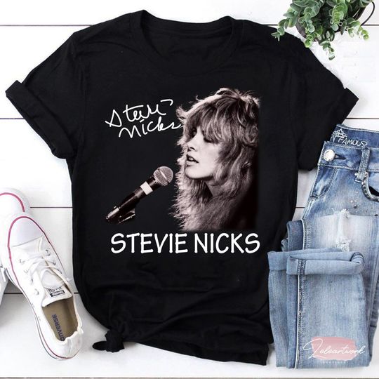 Stevie Nicks 5 Rock Band Merch T-Shirt, Stevie Nicks Shirt