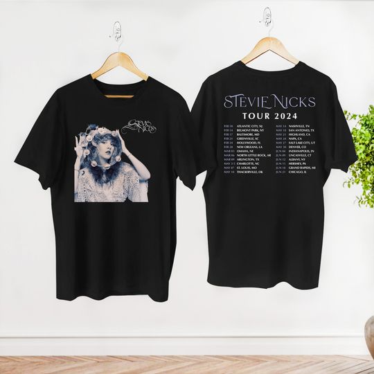 2024 Stevie Nicks Tour Live In Concert T-Shirt, Stevie Nicks Shirt