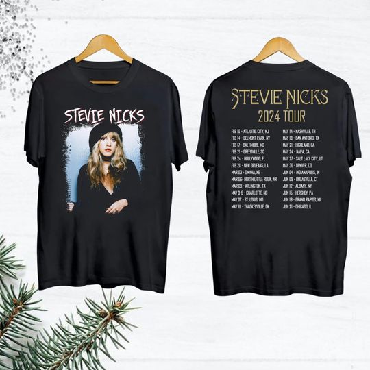 2024 Stevie Nicks Live In Concert T-Shirt, Vintage Stevie Nicks Fan Gift
