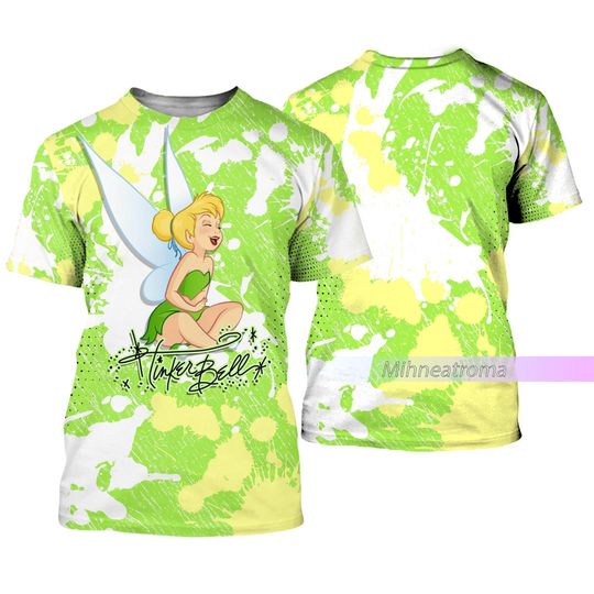 Tinker Bell Shirt, Tinker Bell 3D Shirt