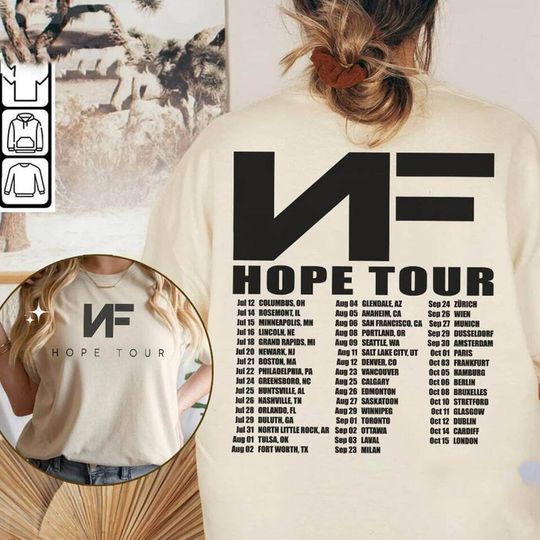 NF Hope Tour 2024 Shirt, Nf Hope Album Shirt, NF Hope Concert 2024 Shirt