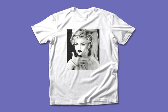 Madonna Vintage Tshirt, Unisex Madonna Shirt, Madonna Merch