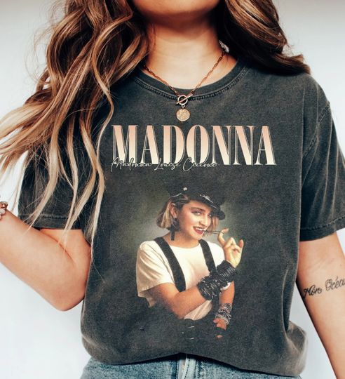 90s Vintage Madonna Queen Shirt, Madonna The Tour 2024
