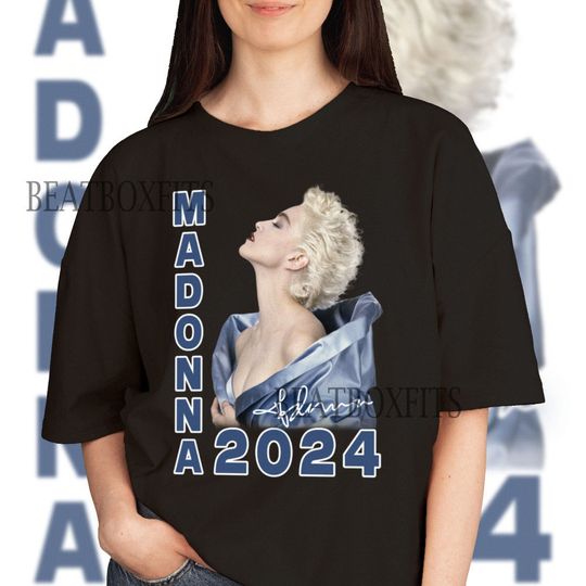 Madonna The Celebration Tour Four Decades Music Tour 2024 Shirt