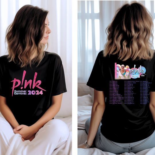 Pink Shirt, Pink Fan Lovers Shirt, Music Tour 2024 Shirt, Trustfall Album Shirt