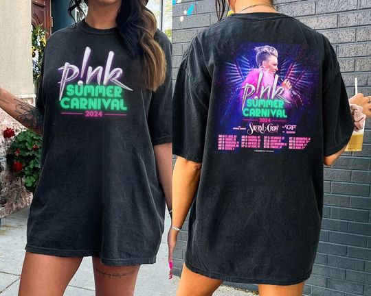 Tour Music P!nk Festival Shirt, P!nk 2side 2024,Summer Carnival 2024 Pink
