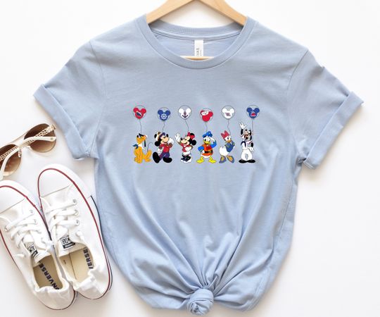 Mickey & Friends Shirt, Disney Cruise Shirt, Disney Balloon Shirt