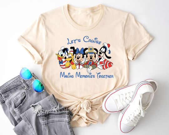 Disney Let's Cruise Ship Shirt, Matching Disney Cruise Shirt