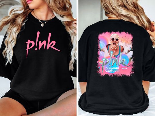 P!nk Pink Singer Summer Carnival 2023 Tour Sweatshirt,Pink Fan Lovers Shirt