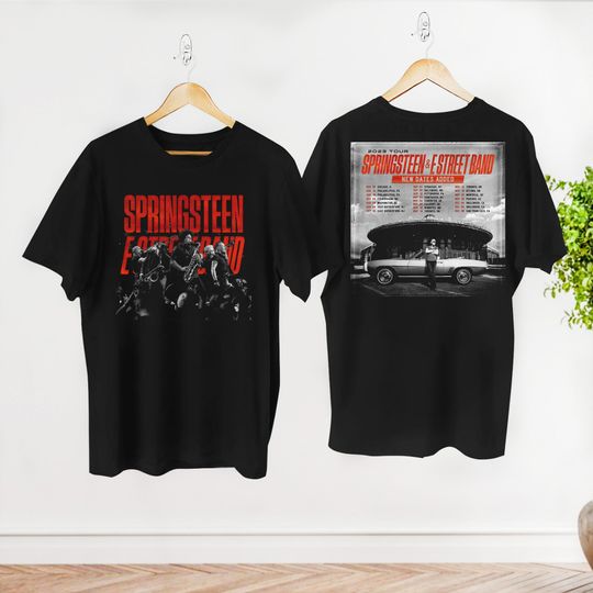 Bruce Springsteen And E Street Tour Shirt, E Street Band Shirt