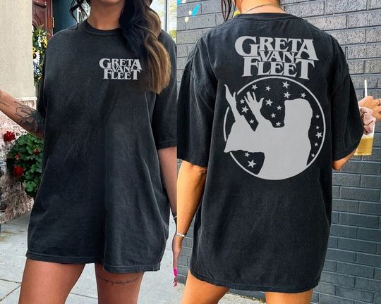Greta van tour band 2024 shirt, Greta van World Tour Album Tour Shirt