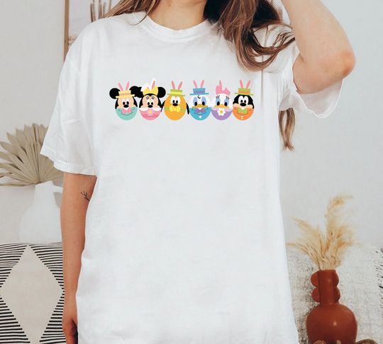Mickey And Friends Easter Shirt, Easter Shirt