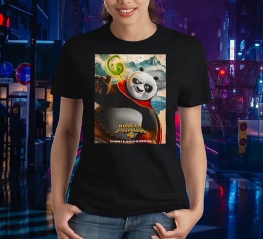 Kung Fu Panda 2024 T-Shirt, Kung Fu Panda Shirt, Po Tai Lung Tigress Shifu
